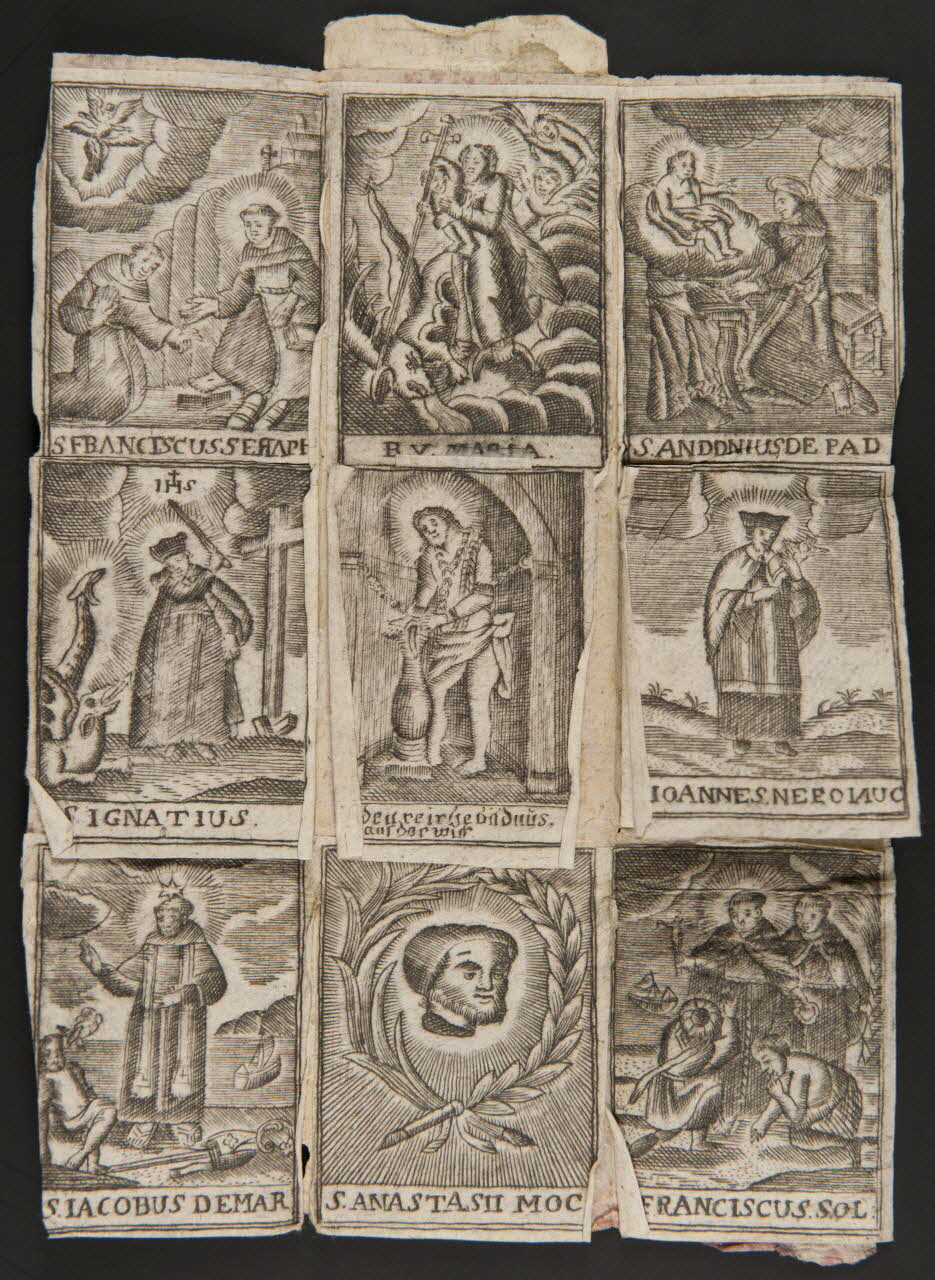 estampe TRINATRINITAS IESUS MARIA IOSEPH 1979.16.62 Photo