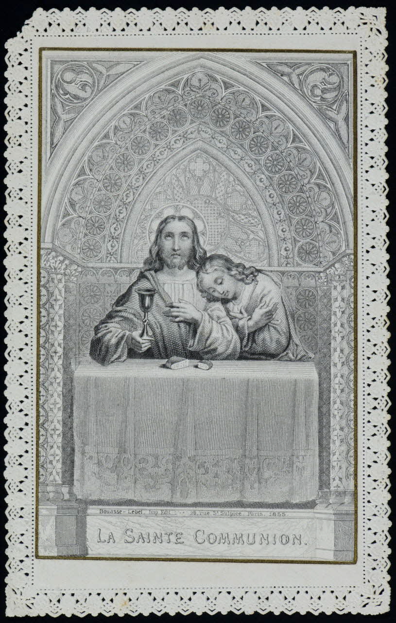 estampe LA SAINTE COMMUNION. 1979.16.69 Photo