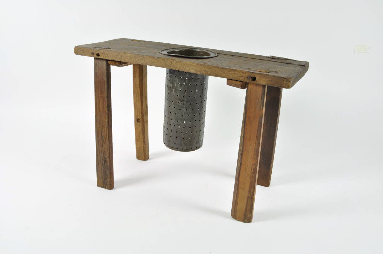 presse à fromage Bourgogne, France 1908 1908.1.92.1-2 Photo Mucem