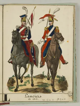 album Lanciers  de 1814. 1979.17.4.11 Photo