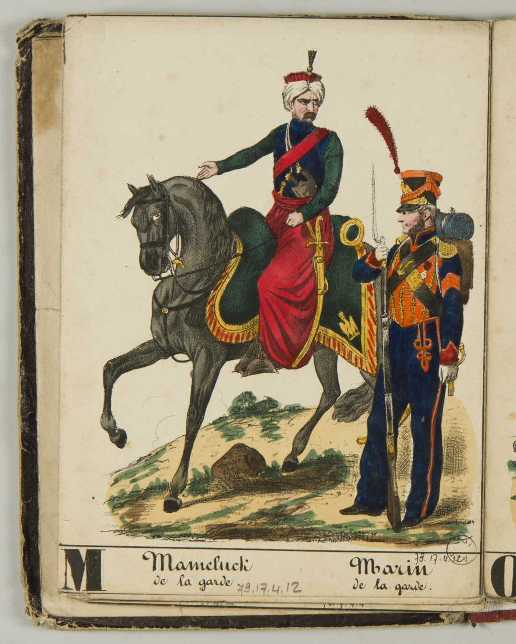 album Mameluck  de la garde.  Marin  de la garde. 1979.17.4.12 Photo