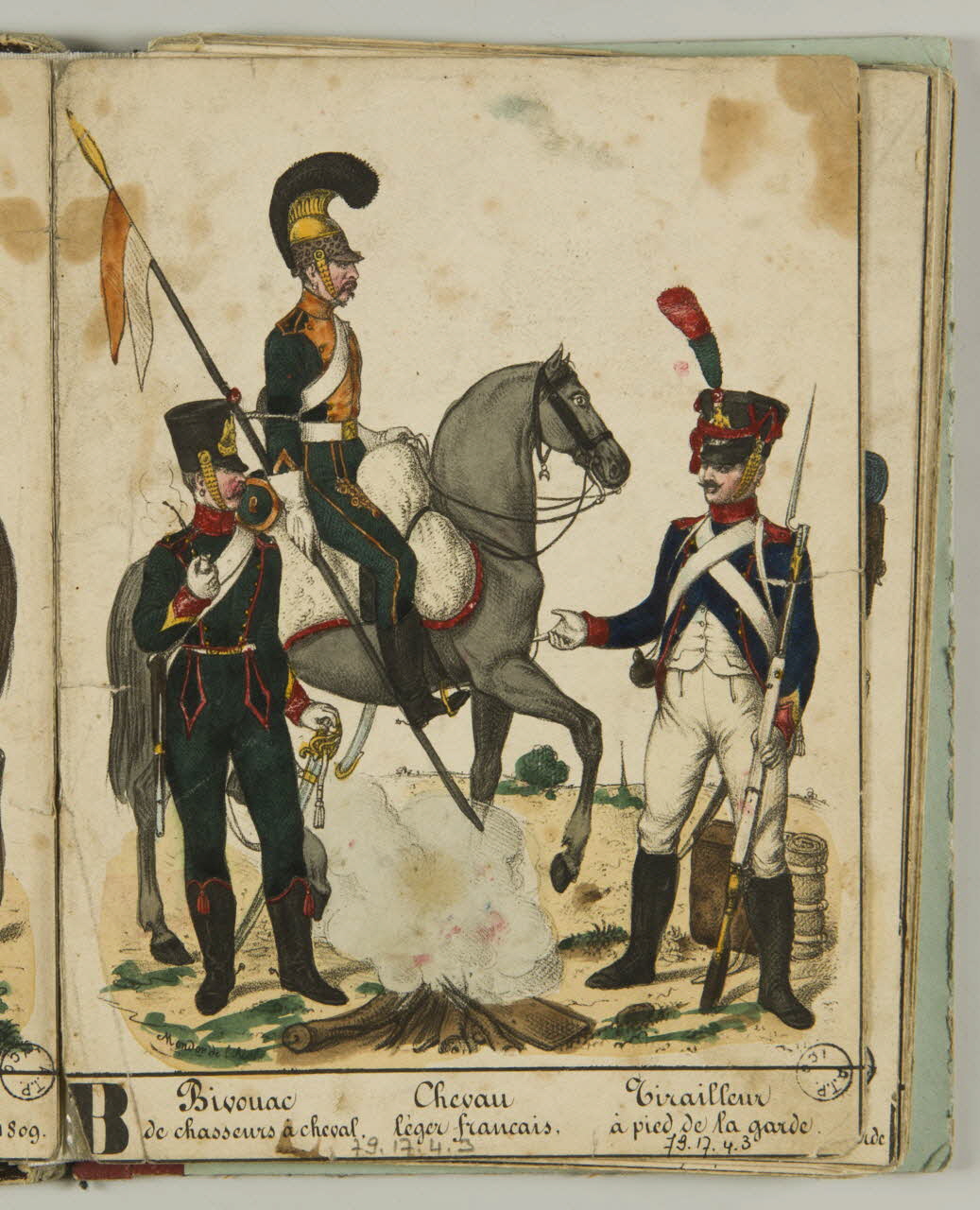 album Bivouac  de chasseurs à cheval. 1979.17.4.3 Photo