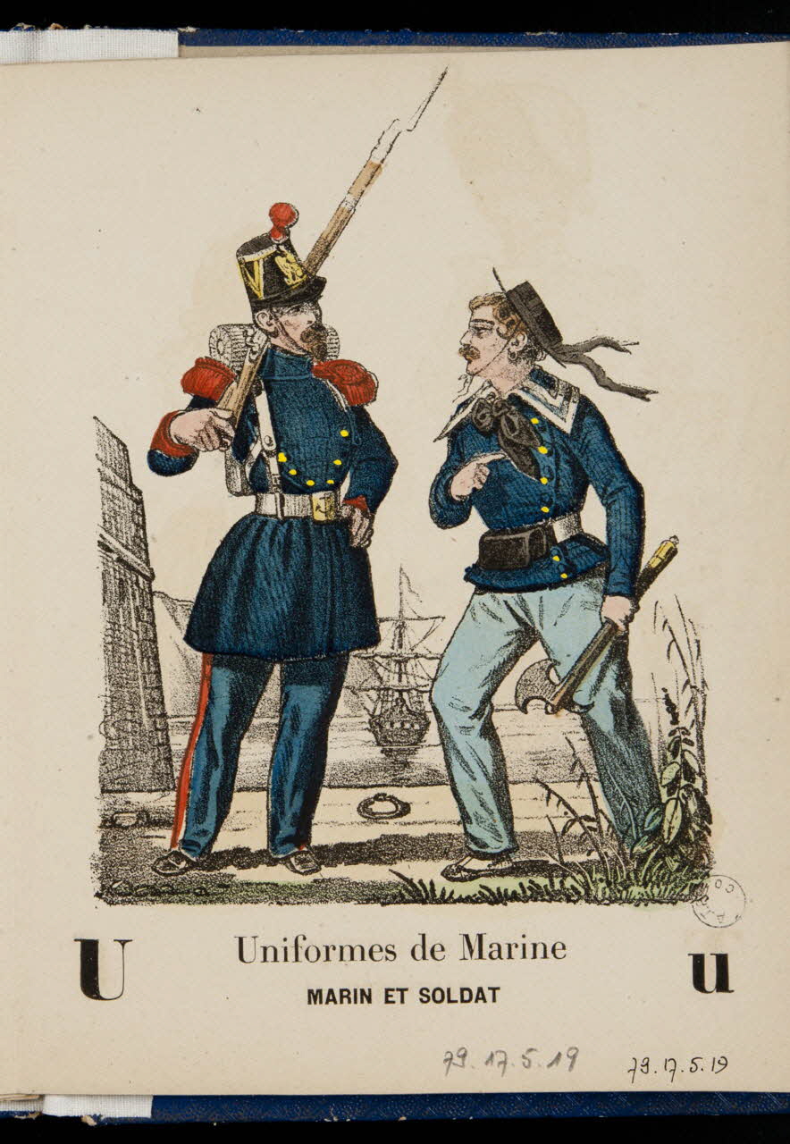 album Uniformes de Marines  MARIN ET SOLDAT 1979.17.5.19 Photo