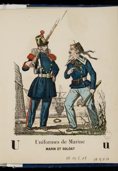 album Uniformes de Marines  MARIN ET SOLDAT 1979.17.5.19 Photo