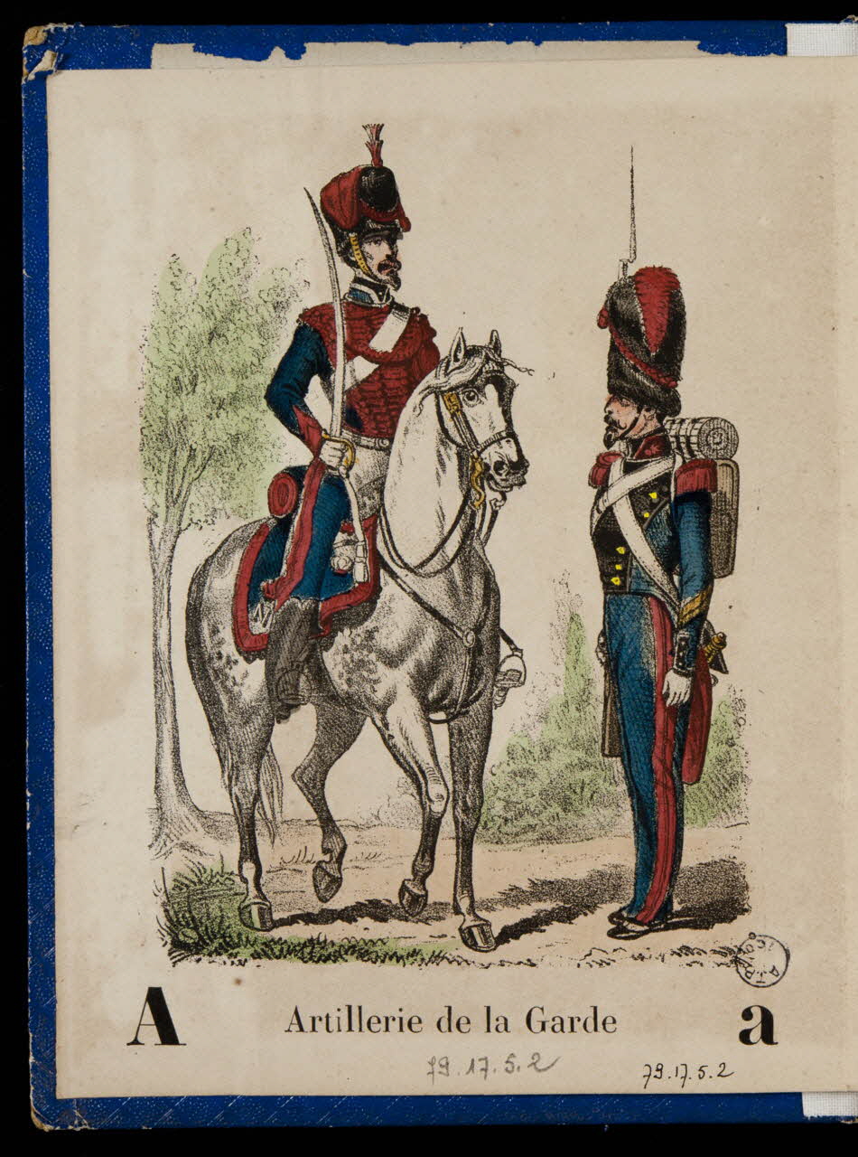 album Artillerie de la Garde 1979.17.5.2 Photo