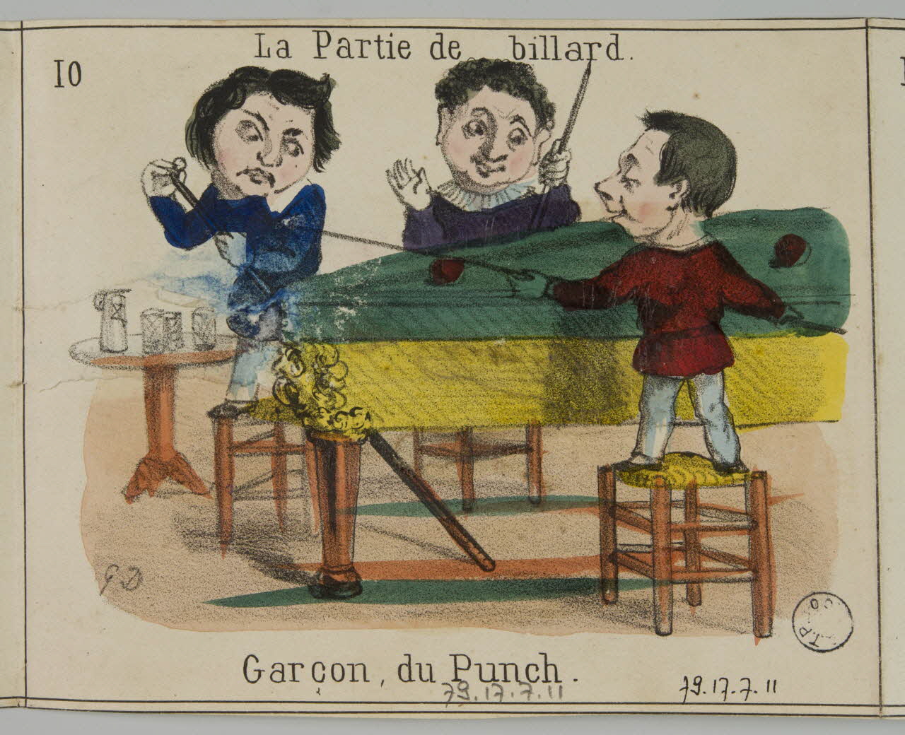 album La Partie de billard. 1979.17.7.11 Photo