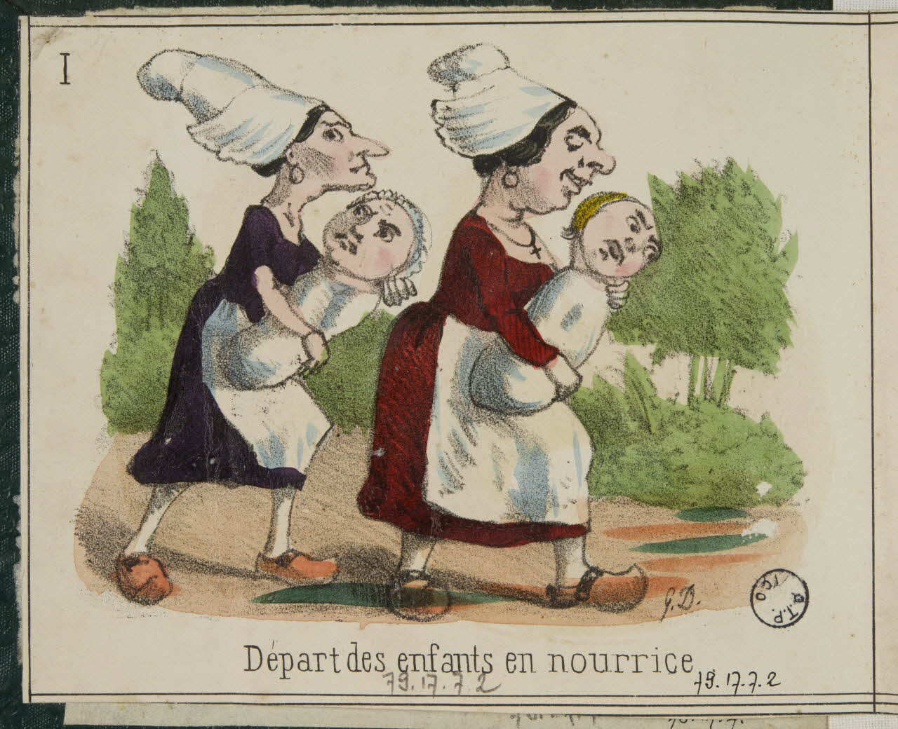 album Départ des enfants en nourrice 1979.17.7.2 Photo