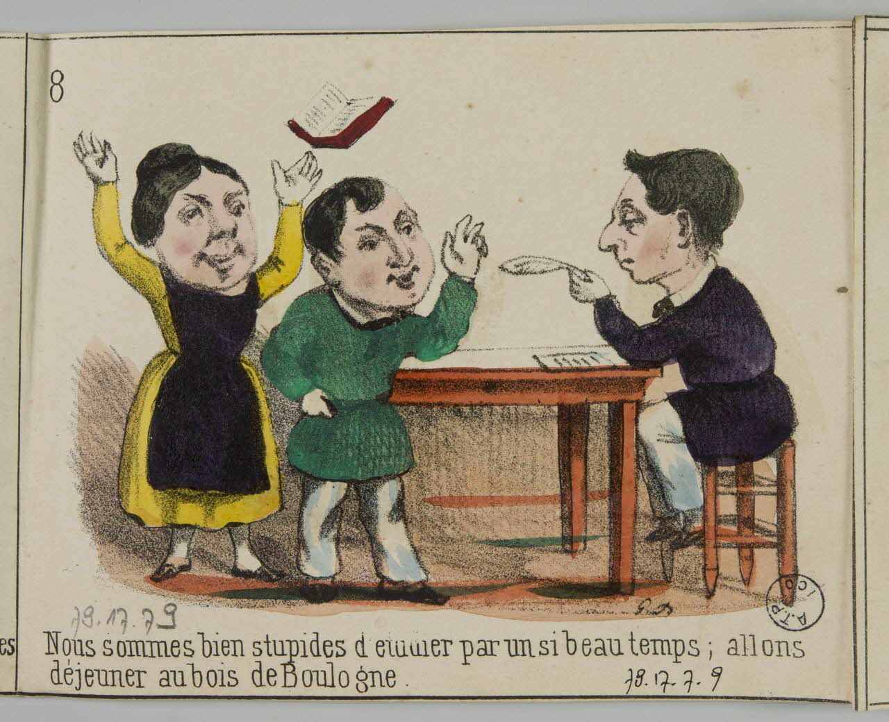 album Nous sommes bien stupides d'étudier par un si beau temps 1979.17.7.9 Photo