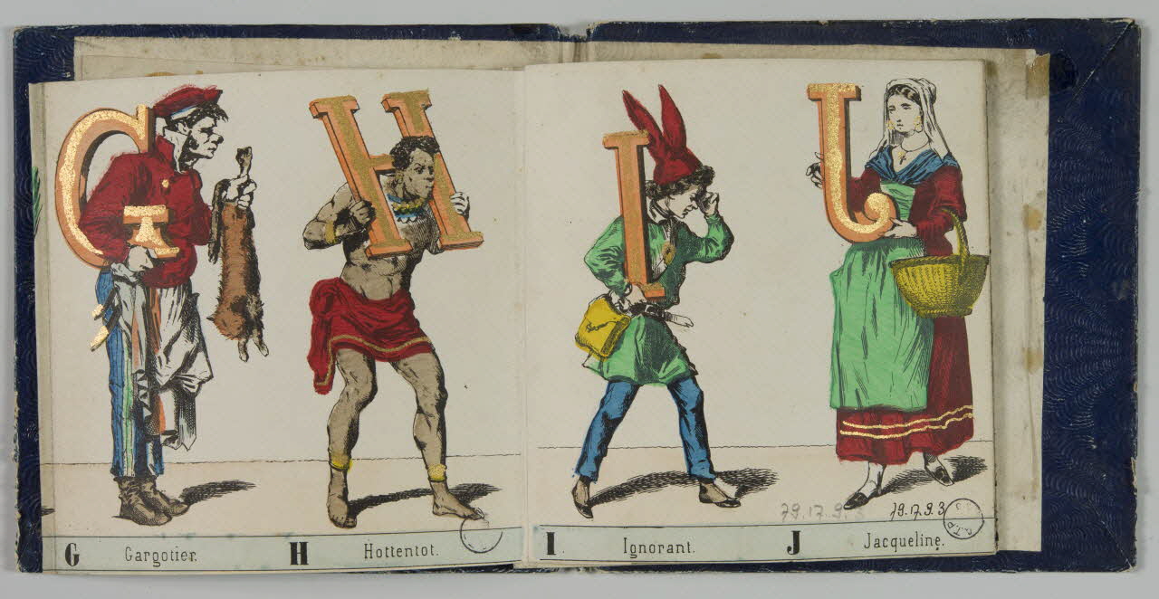 album G Gargotier. H Hottentot. I Ignorant. J Jacqueline. 1979.17.9.3 Photo