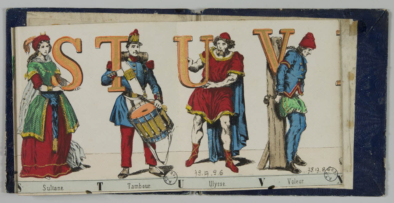album S Sultane. T Tambour. U Ulysse. V Voleur. 1979.17.9.6 Photo