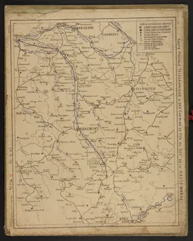 Eugène Chaperon ; François, Charles Oberthür calendrier ALMANACH DES POSTES  ET DES TELEGRAPHES  1902 Rennes 1901 1979.2.24 Photo