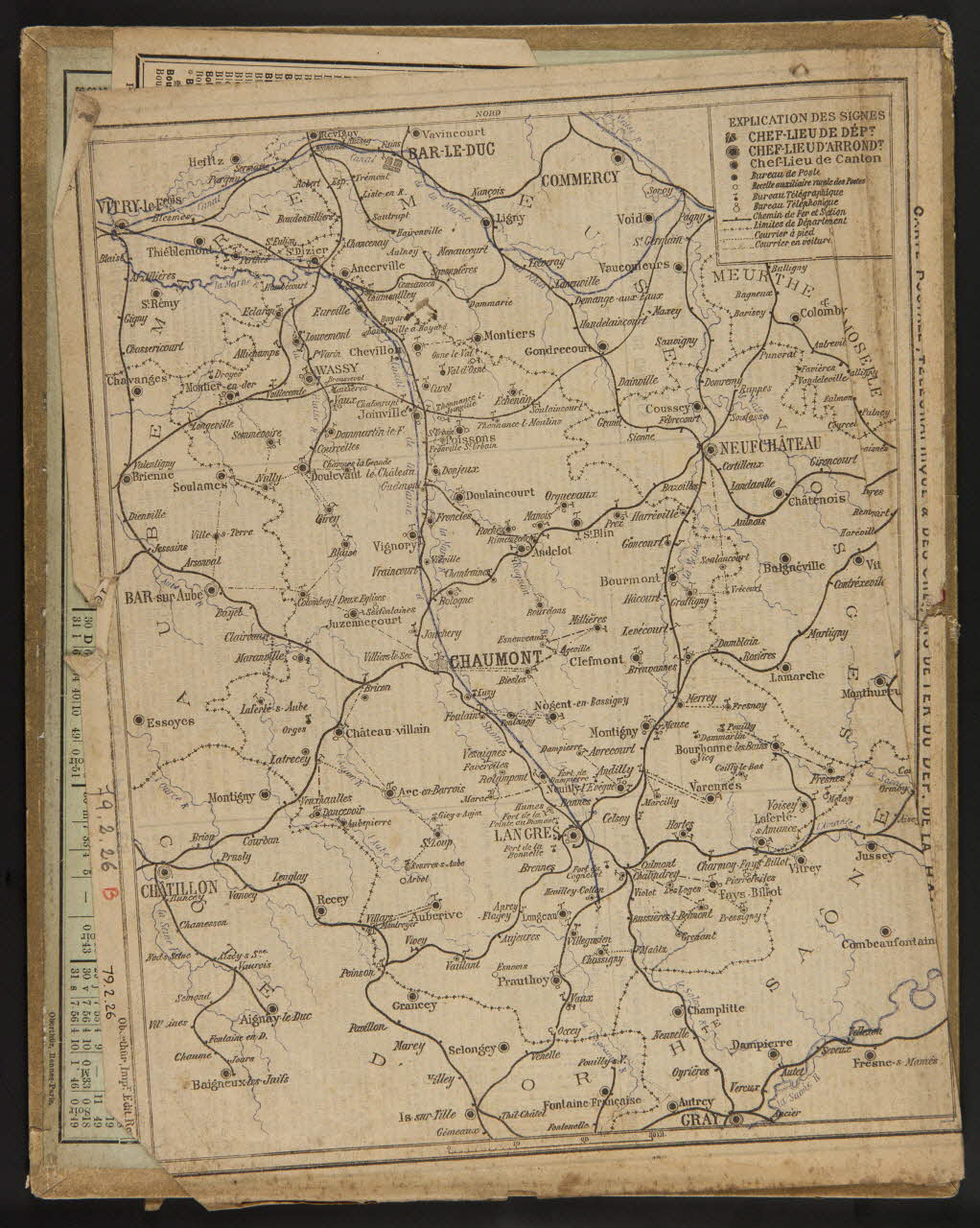 François, Charles Oberthür calendrier ALMANACH DES POSTES  ET DES TELEGRAPHES  ANNEE  1904  BISSEXTILE Rennes 1903 1979.2.26 Photo
