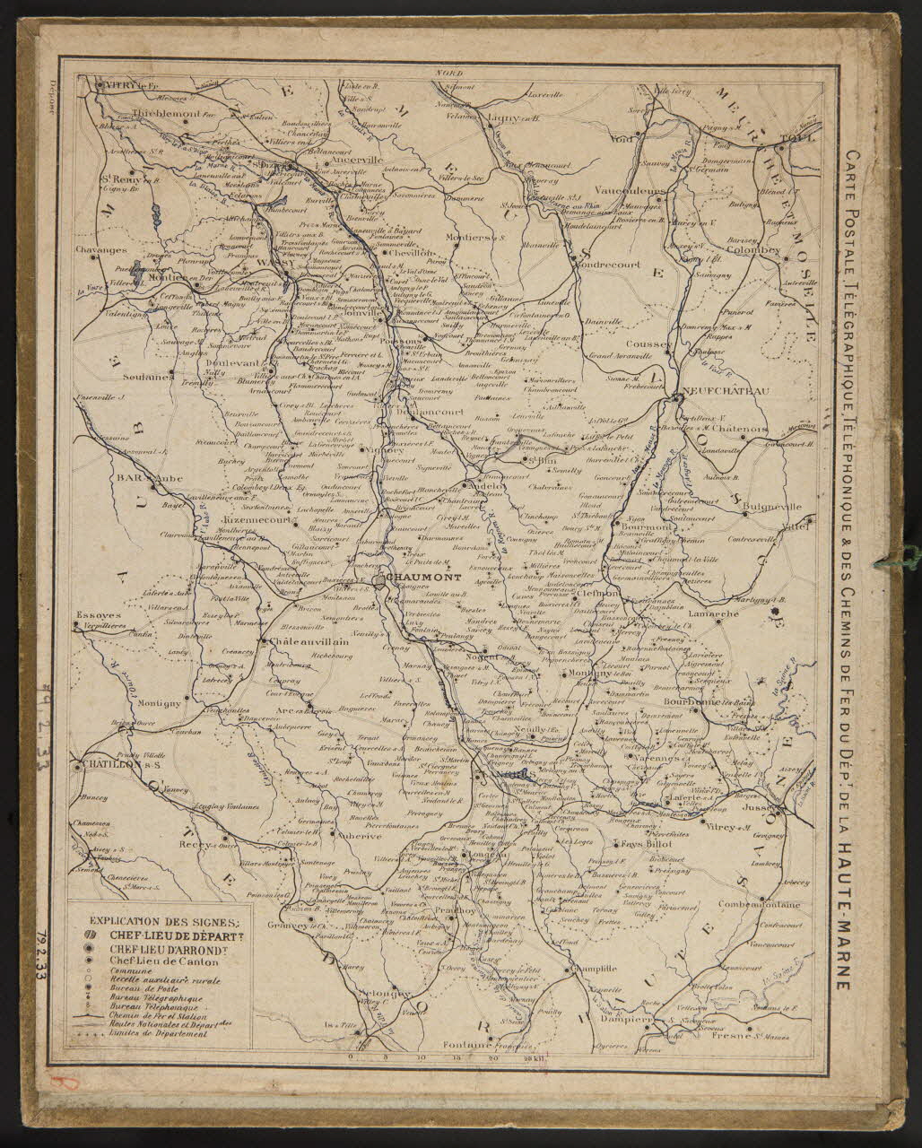 François, Charles Oberthür calendrier ALMANACH  des Postes  et des Télégraphes  1910 Rennes 1910 1979.2.33 Photo