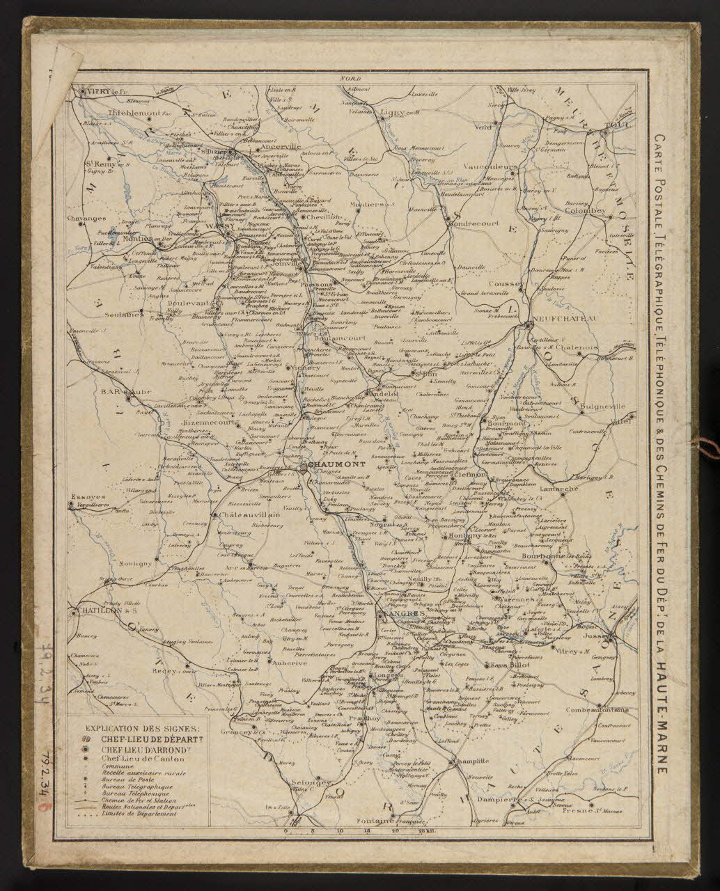 Besnou D. ; François, Charles Oberthür calendrier ALMANACH des Postes et des Télégraphes  1911 Rennes 1910 1979.2.34 Photo