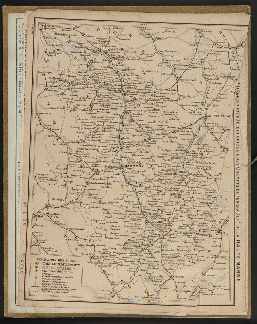 Besnou D. ; François, Charles Oberthür calendrier ALMANACH  des Postes et des Télégraphes  Année  1912  Bissextile Rennes 1911 1979.2.35 Photo