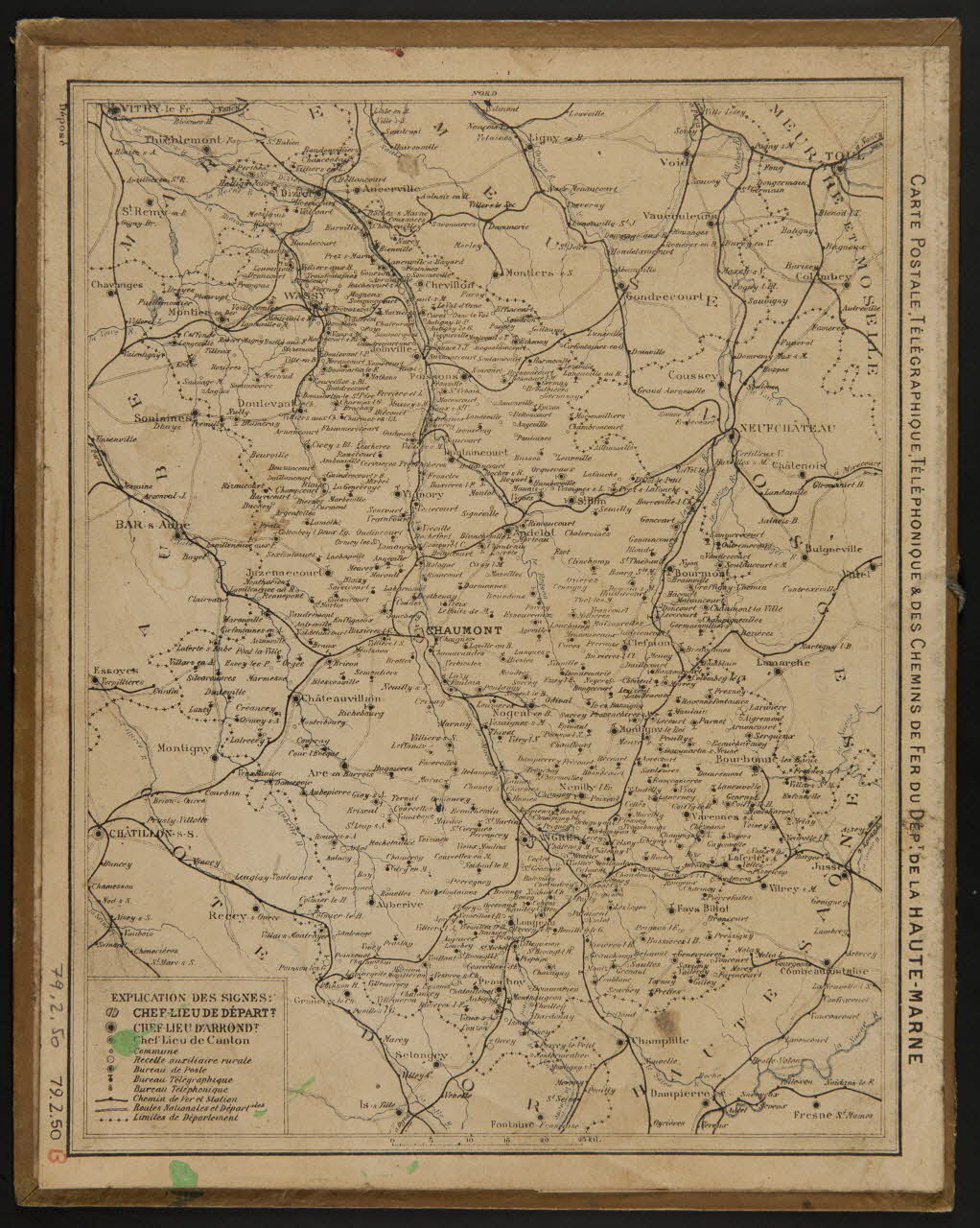 François, Charles Oberthür calendrier ALMANACH  des Postes  et des Télégraphes  1925 Rennes 1924 1979.2.50 Photo
