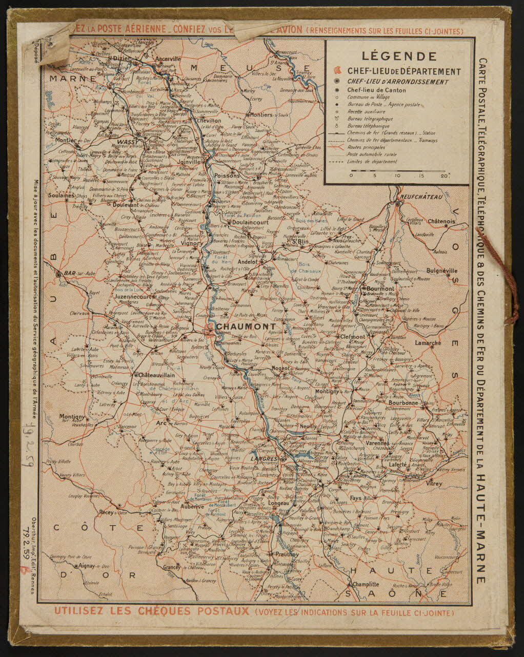 François, Charles Oberthür calendrier ALMANACH  des Postes  et des Télégraphes  1935 Rennes 1934 1979.2.59 Photo