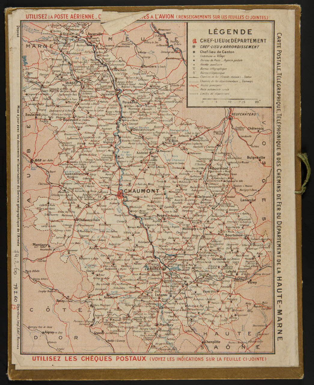 François, Charles Oberthür calendrier ALMANACH  des Postes  et des Télégraphes  1937 Rennes 1936 1979.2.60 Photo
