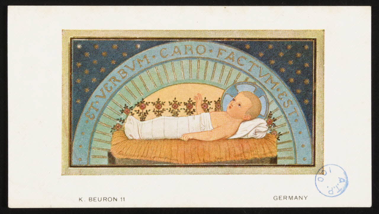 estampe Enfant Jésus allongé 1979.2.7 Photo