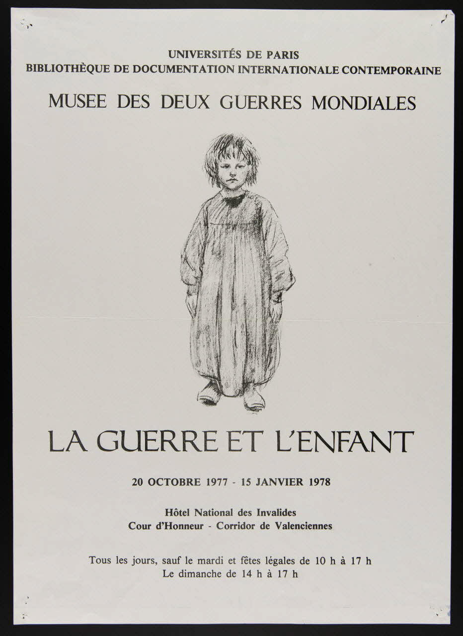 estampe LA GUERRE ET L'ENFANT 1979.20.17 Photo