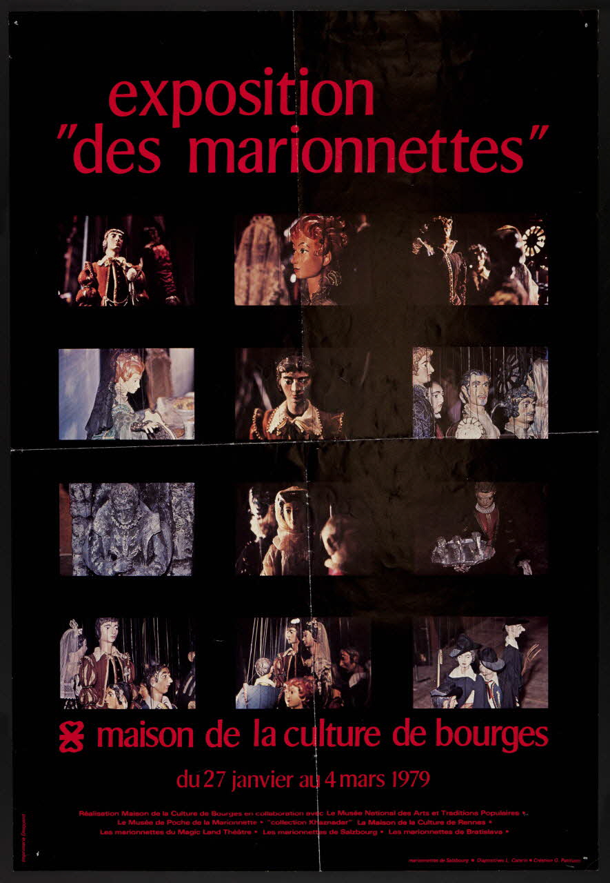 estampe exposition  "des marionnettes" 1979.20.27 Photo