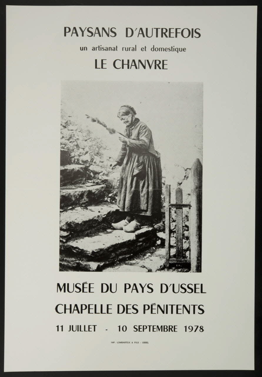 estampe PAYSANS D'AUTREFOIS 1979.20.42 Photo