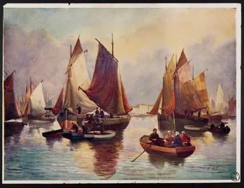 estampe Retour de pêche 1979.22.7 Photo