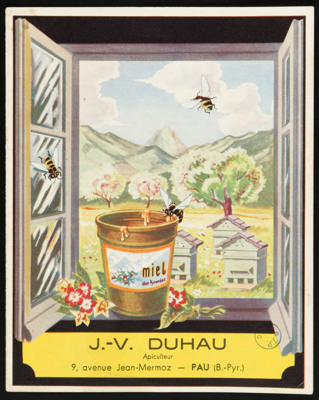 estampe J.-V. DUHAU  Apiculteur 1979.23.3 Photo