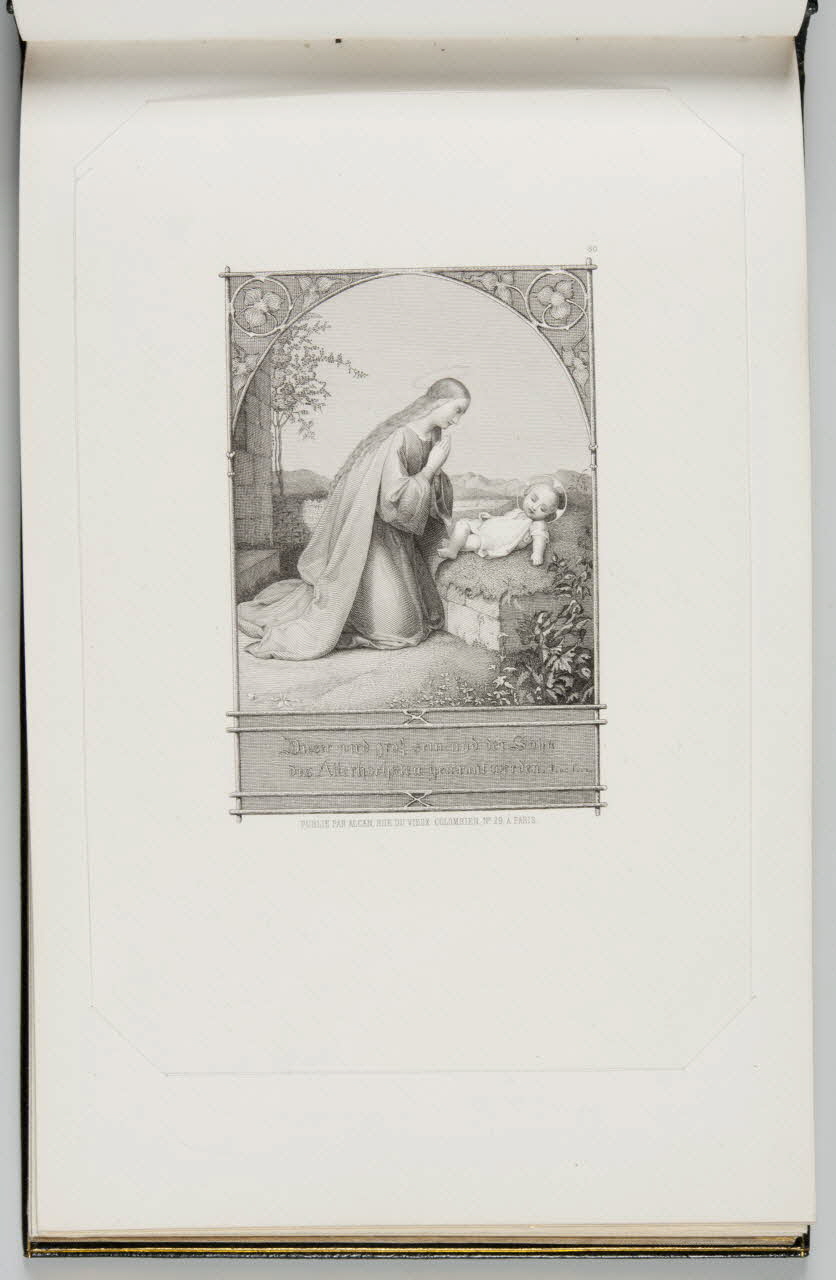 album Vierge priant devant l'enfant Jésus 1979.29.166.7 Photo