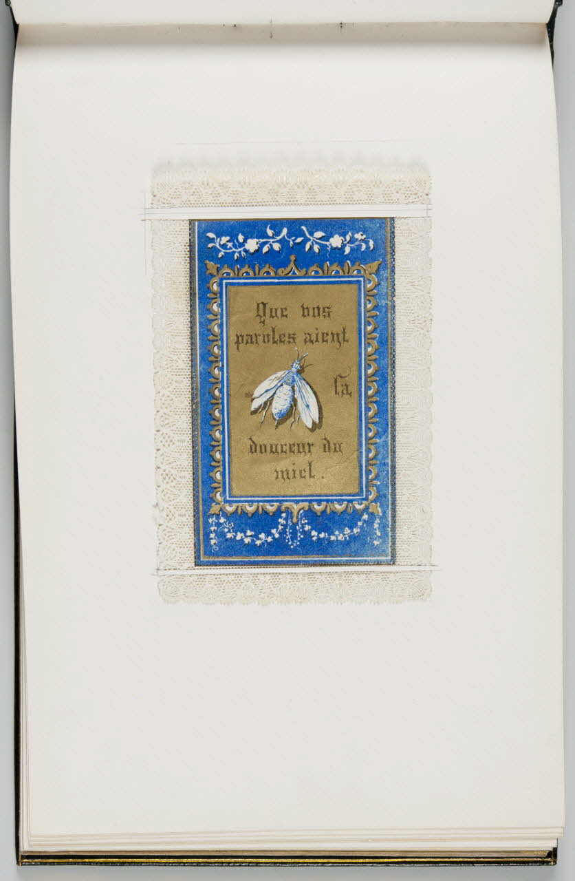 album Que vos  paroles aient  la  douceur du  miel. 1979.29.166.9 Photo