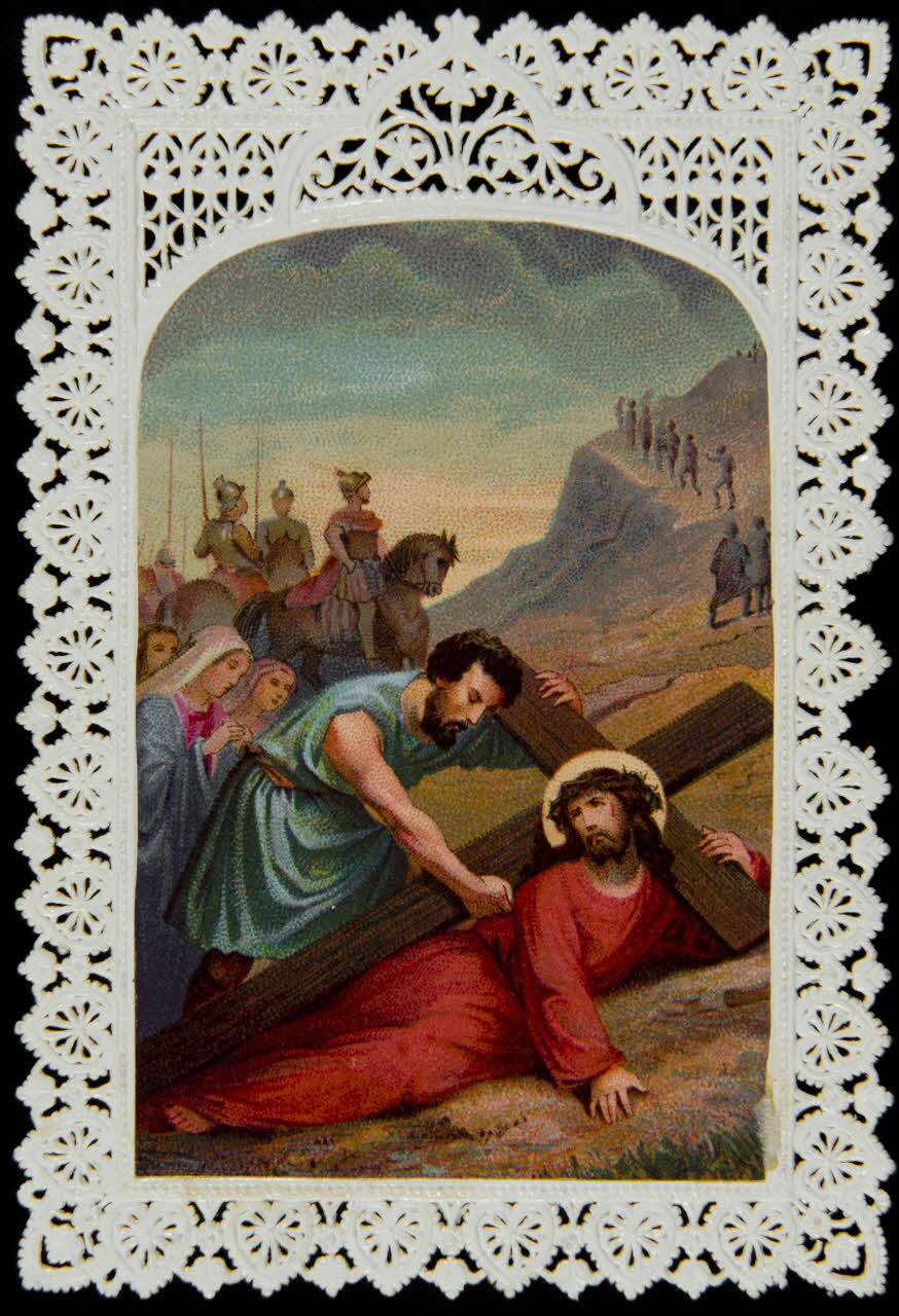 estampe Le Christ tombe avec sa croix 1979.29.173 Photo