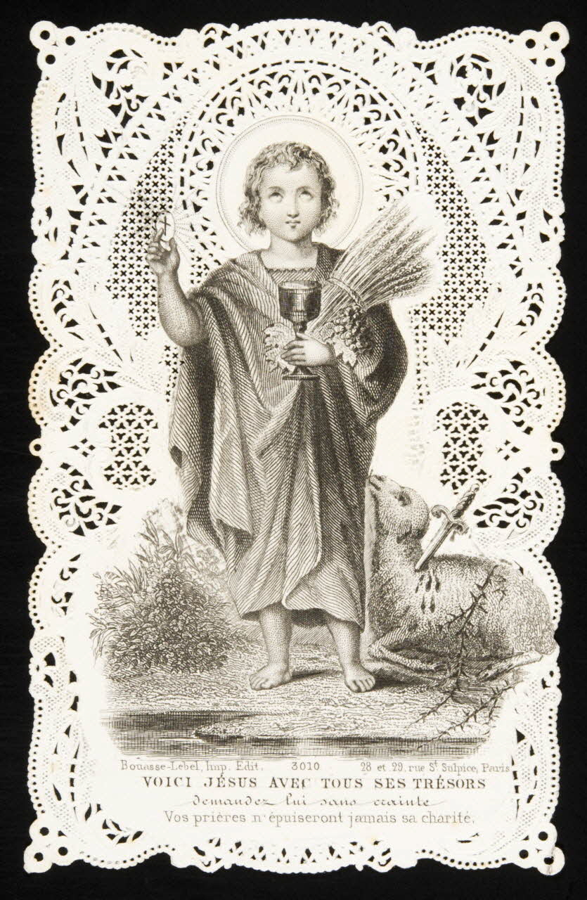 estampe VOICI JESUS AVEC TOUS SES TRESORS 1979.29.184 Photo