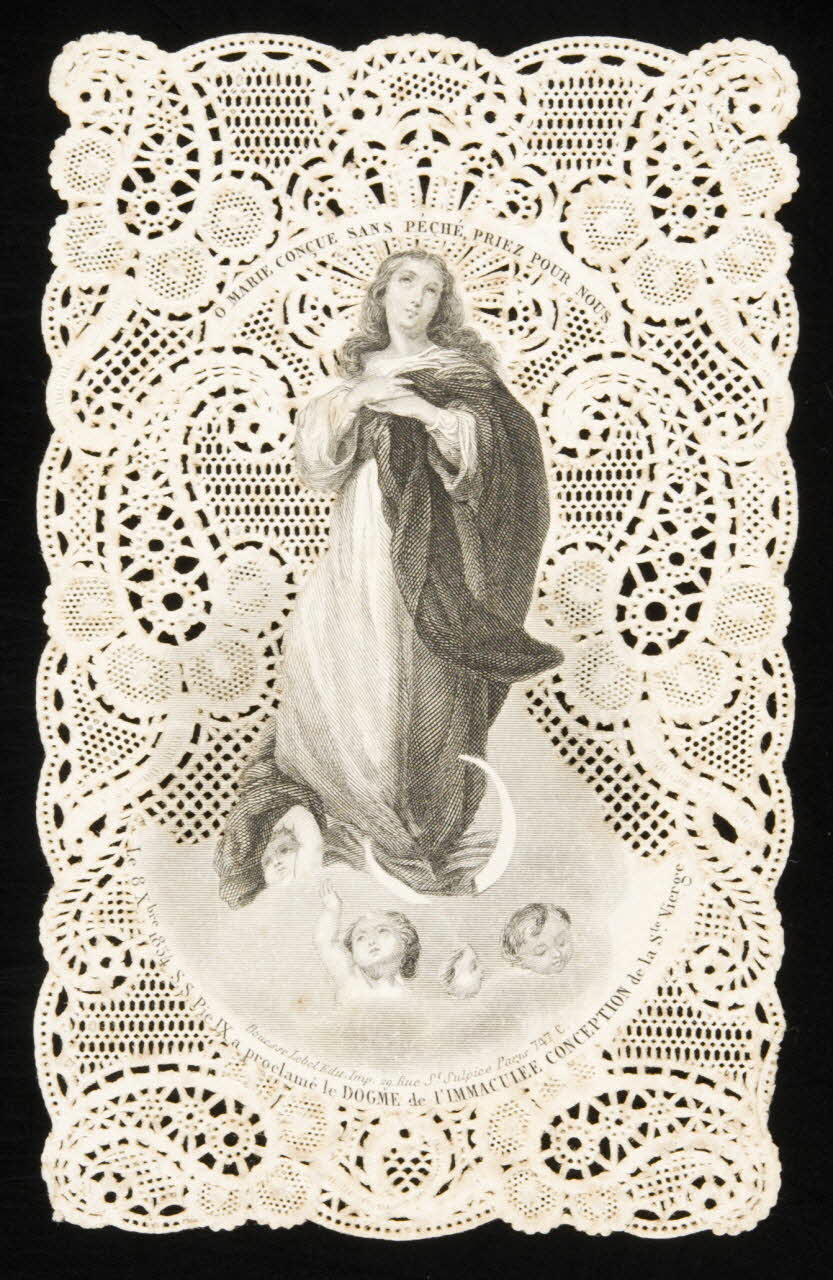 estampe O MARIE CONCUE SANS PECHE, PRIEZ POUR NOUS 1979.29.188 Photo