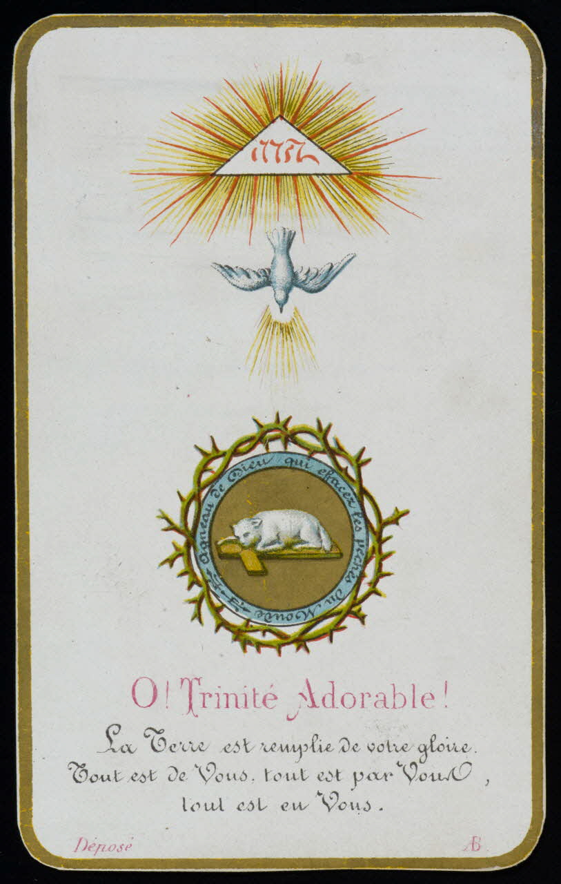 estampe O ! Trinité Adorable ! 1979.29.201 Photo