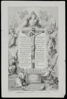 estampe INVOCATIONS DE SAINT IGNACE. 1979.29.214 Photo