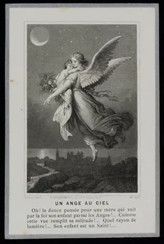 estampe UN ANGE AU CIEL 1979.29.222  Photo