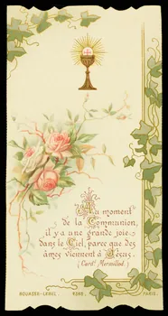 estampe Souvenir de communion 1979.29.224 Photo