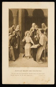 estampe JESUS AU MILIEU DES DOCTEURS 1979.29.225 Photo