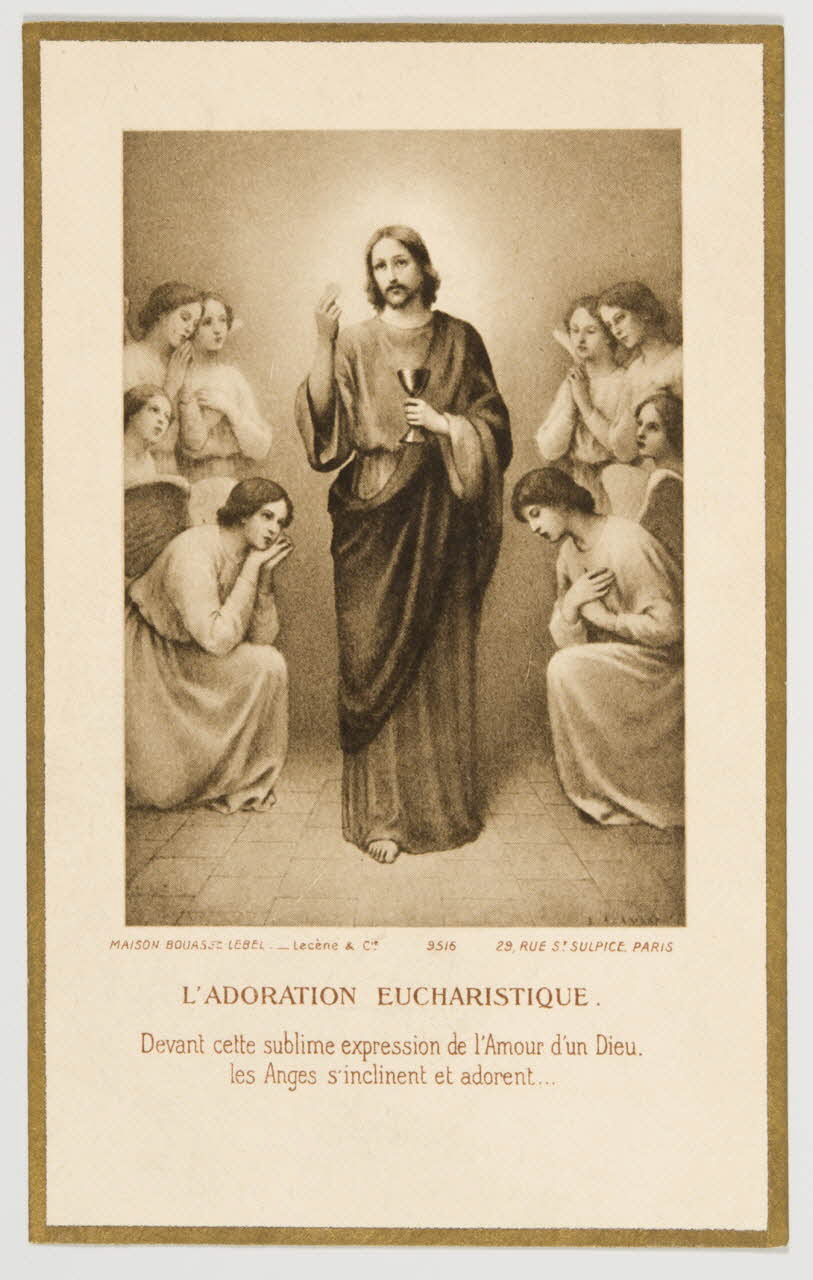estampe L'ADORATION EUCHARISTIQUE. 1979.29.237 Photo