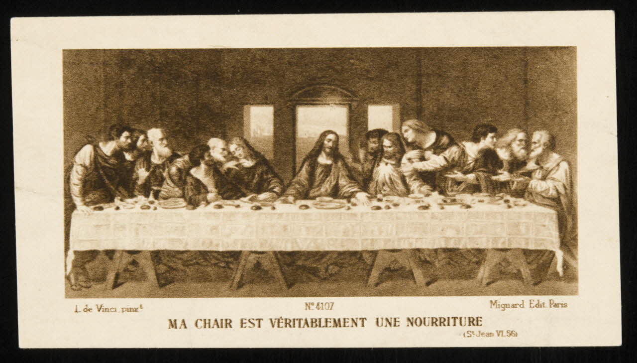 estampe MA CHAIR EST VERITABLEMENT UNE NOURRITURE 1979.29.239 Photo