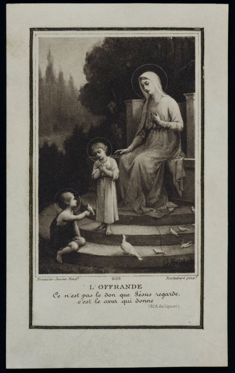 estampe L'OFFRANDE 1979.29.243 Photo