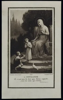 estampe L'OFFRANDE 1979.29.243 Photo