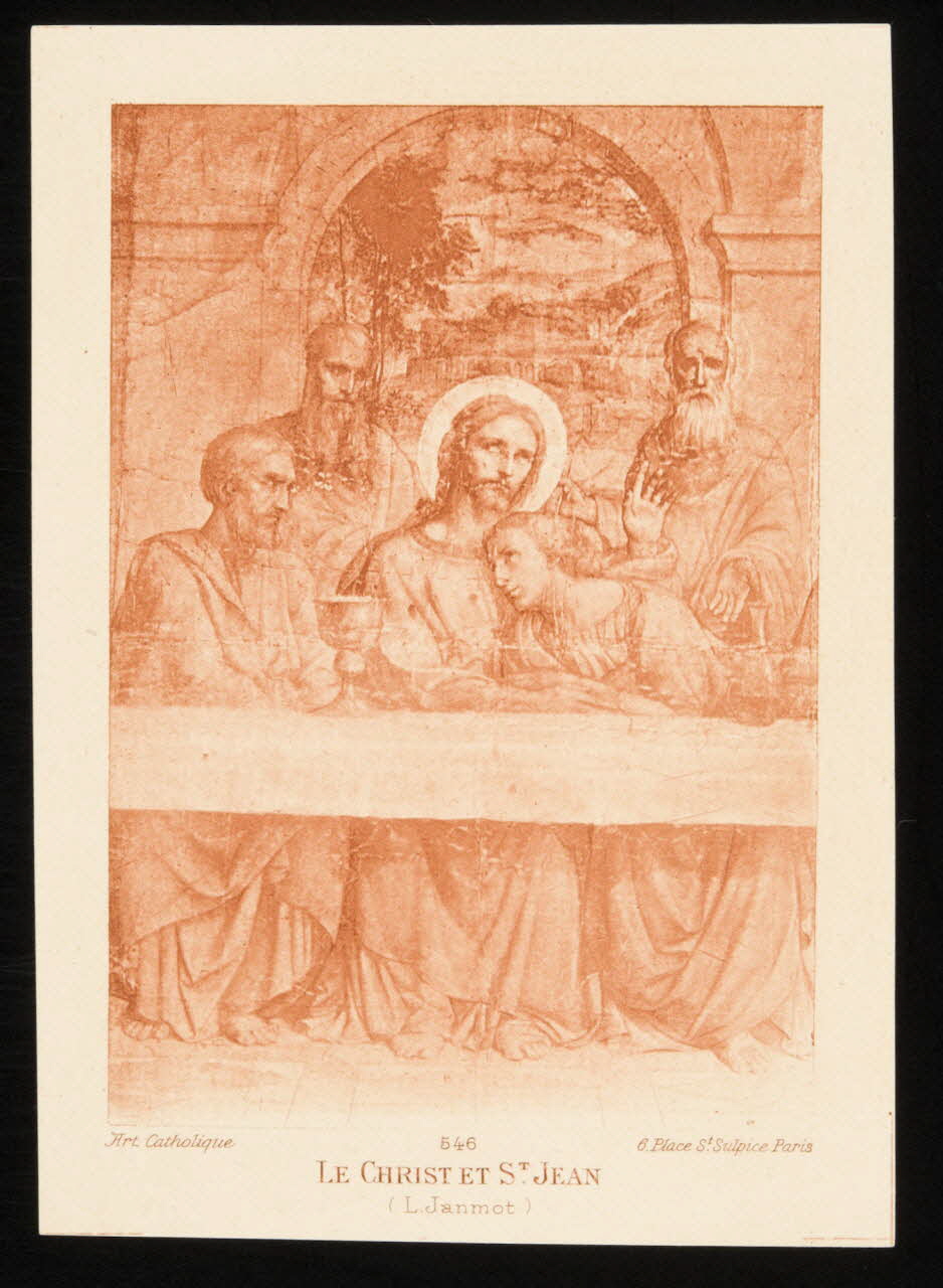 estampe LE CHRIST ET ST. JEAN 1979.29.250 Photo