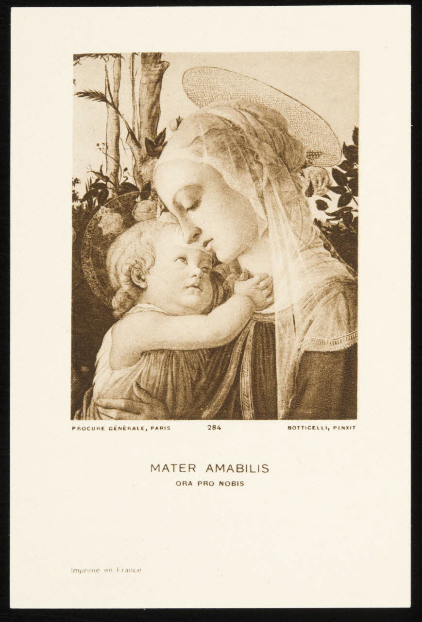 estampe MATER AMABILIS 1979.29.253 Photo