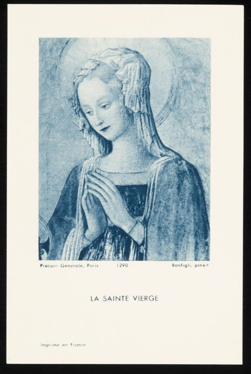 estampe LA SAINTE VIERGE 1979.29.258 Photo