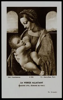 estampe LA VIERGE ALLAITANT 1979.29.266 Photo