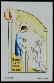 estampe SEIGNEUR  JE NE SUIS  PAS DIGNE...  MAIS VENEZ! 1979.29.271 Photo