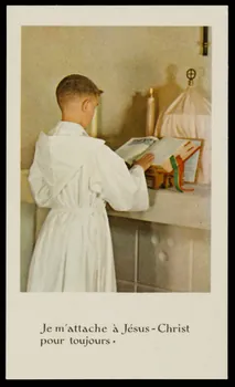 estampe Je m'attache à Jésus-Christ  pour toujours. 1979.29.283  Photo