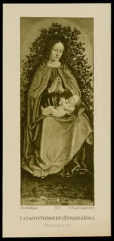 estampe LA SAINTE VIERGE ET L'ENFANT JESUS 1979.29.290  Photo