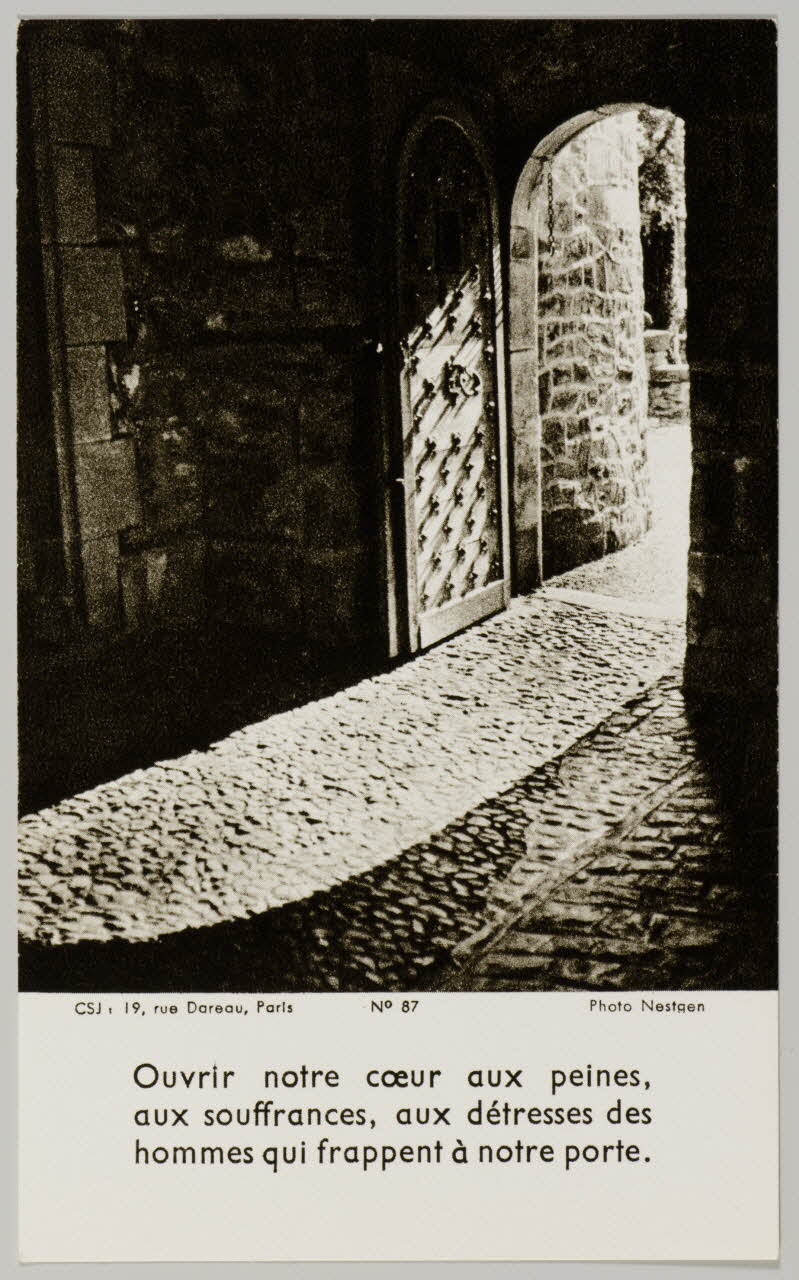 estampe Ouvrir notre coeur aux peines, 1979.29.295 Photo
